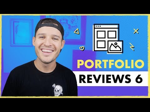 Design Portfolio Review Critique | Part 6 ️