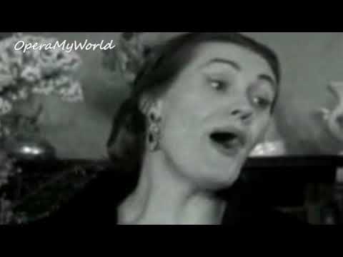 Joan Sutherland sings "Verrano a te" in TV (London,1959)