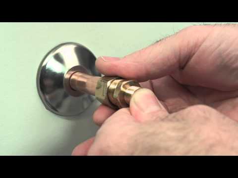 How to install a compression fitting