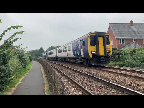 Northern Class 156 496 at Corby Gates