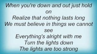 A-ha - Turn The Lights Down Lyrics