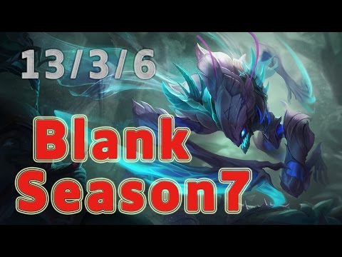 SKT T1 Blank Kha'Zix Jungle vs Leesin Patch 7.8