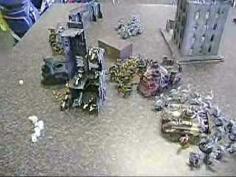 40k Battle Report Orks VS Imperial Guard 2000 pts