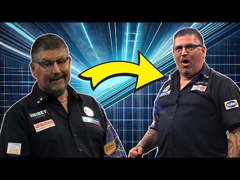 GARY ANDERSON CHECKOUTS but his celebration gets increasingly bigger