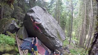 Video thumbnail: Blu Sky, 7b/b+. Bagni di Masino