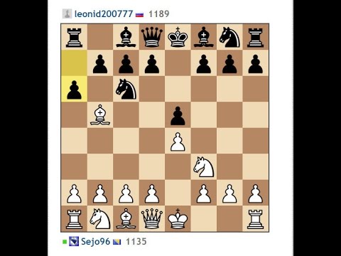 Komentar amateskih partija - SEJO96 vs LEONID  - br 18 # 672