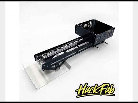 Unboxing the HackFab R/C pulling sled
