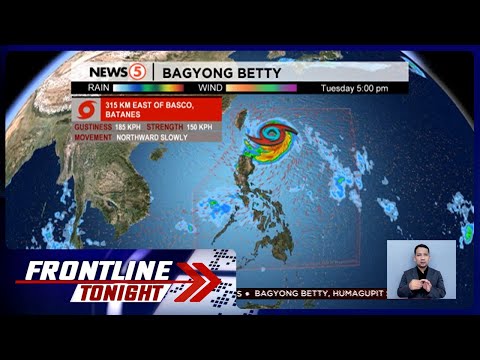 Typhoon Betty, patuloy na humihina habang palabas ng PAR | Frontline Tonight