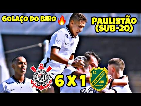 Corinthians 6 x 1 XV de Jaú - Highlights - (Under-20) Paulistão 2021
