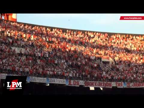 "Aunque ganes o pierdas yo estoy en la tribuna - vs Belgrano - Inicial 2013" Barra: Los Borrachos del Tablón &bull; Club: River Plate &bull; País: Argentina