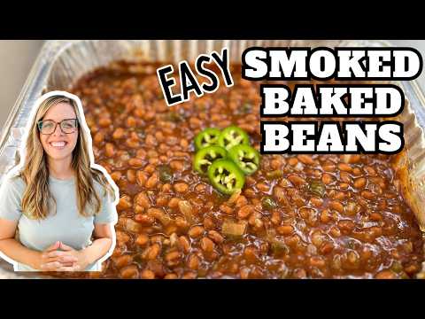 HOW TO MAKE BAKED BEANS | Smoked Barbecue Beans Recipe on the Pit Boss Pro Series Vertical
