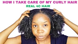 How do I Take Care of My Curly Hair? Step by Step Routine For Type 4 Hair