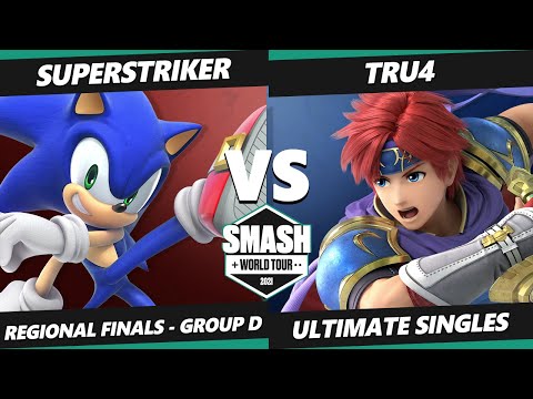 SWT EU RF Group D - SuperStriker (Sonic) Vs. Tru4 (Roy) SSBU Ultimate Tournament
