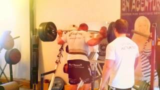 preview picture of video 'RAW RAW SQUAT  Nikolaj Hansen Denmark 660 lbs (300kg) 4 REPS. NEW. PR.'
