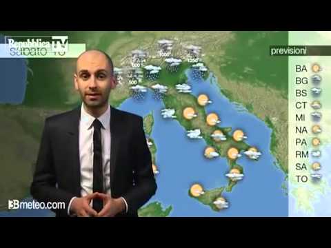 Meteo: le previsioni per domani