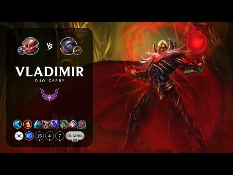 Vladimir Bot vs Tristana - KR Master Patch 12.22