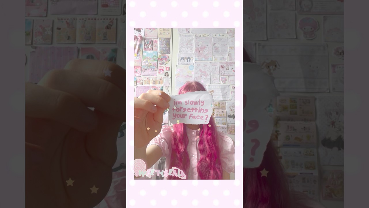 I’m slowly forgetting your face🦭 #trend #cute #cutecore #music #sanrio #pink #kawaii #shorts #anime