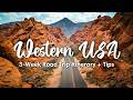WESTERN USA ROAD TRIP 2024 The Perfect 3 Week Western USA Road Trip Itinerary CA NV AZ UT