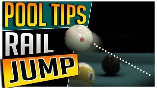 Pool Tips - Jump the Cue Ball off the Rail!!