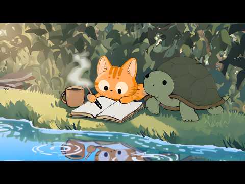 Slow Progress Is Still Progress.... 🐢🐱  | Jazz Lofi for Concentration | Study / Focus / Deep work