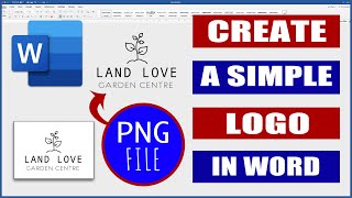 Create a LOGO in Word | Microsoft Word Tutorials
