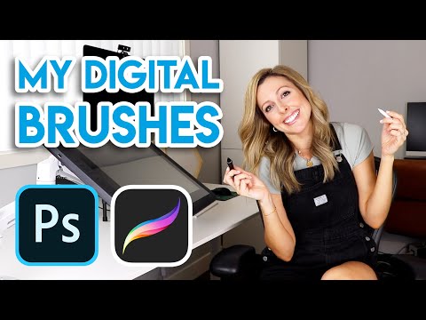 ALL MY DIGITAL BRUSHES (PHOTOSHOP, PROCREATE)