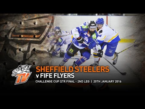 Sheffield Steelers v Fife Flyers - EIHL Challenge Cup - Wednesday 20th January 2016