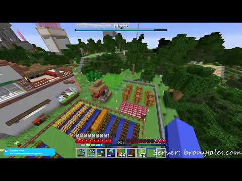 Bronytales Minecraft Server: My Little Pony Modded Minecraft #22 [Full Stream]