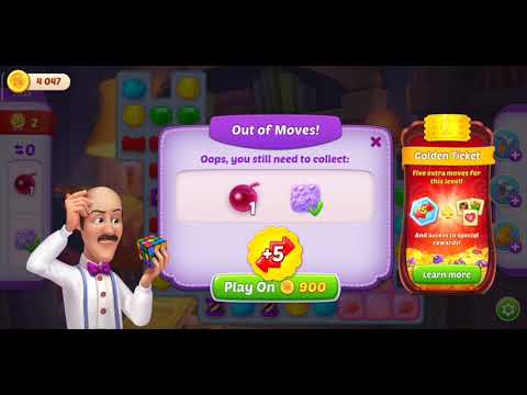 Homescapes Lose in Level 7039