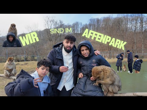 NAYEF ABDUL & ADAM IN THE MONKEY PARK!!!