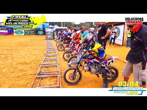 Grande final do Campeonato Paranaense de Velocross 2018
