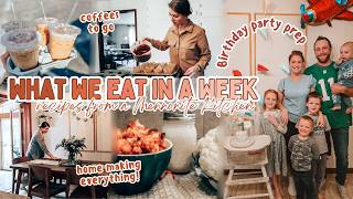 MY MENNONITE KITCHEN: A Week of Meals and Recipes feeding my family of 6