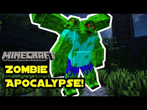 Surviving the Zombie Bunker with Craftmine Crew!