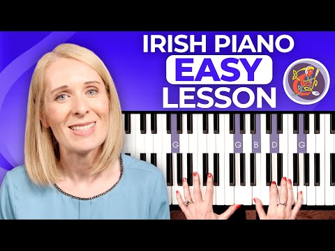 Learn How To Play Irish Piano [THE BASICS] Lesson #1 🎶 🎹