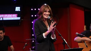 Carla Bruni - Crazy (LIVE) Le Grand Studio RTL