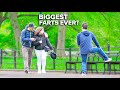 Funny WET FART Prank In The Park A Fart Is Born