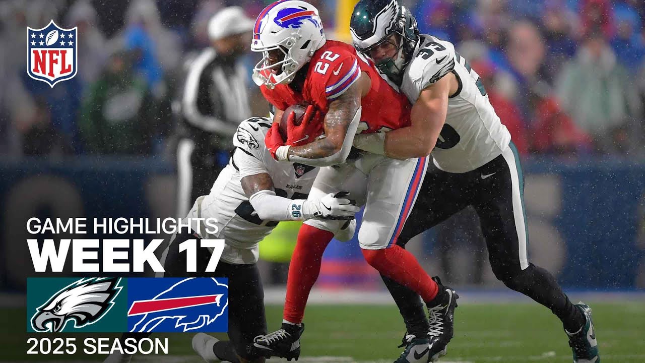 Philadelphia Eagles vs. Buffalo Bills Game Highlights | NFL 2025 Season Week 17