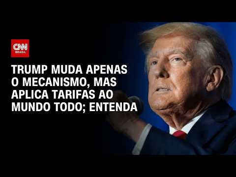Trump muda mecanismo, mas continua aplicando tarifas ao mundo todo; veja análise | CNN PRIME TIME