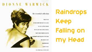 Raindrops Keep Falling on my Head/Dionne Warwick 1969 (Audio/Lyric)