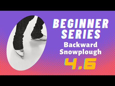 How to do a Backward Snowplough on Ice | Beginner Learn to Ice Skate Series thumbnail