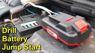 Jump Starting Your Car Using a Drill Battery - Does it Really Work ?