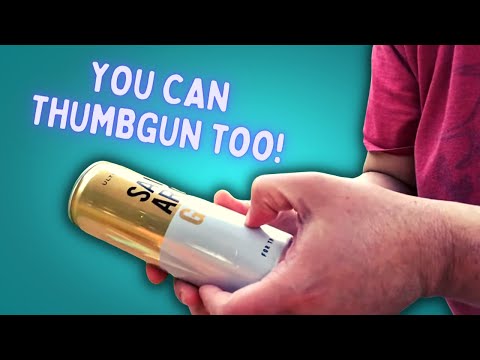 How to "Thumb Gun" a Beer - The EASY Way!