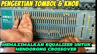 Video thumbnail for untuk apa tombol & kenob equalizer ASHLY GQX 3102 by muklek audio