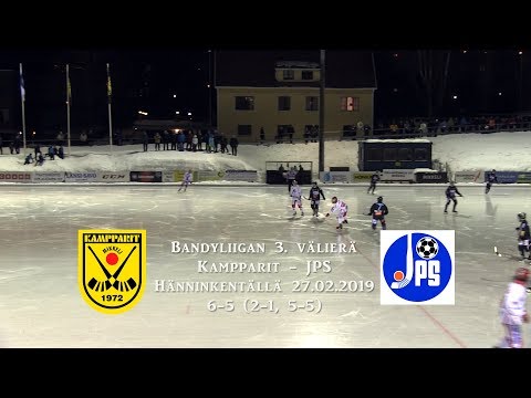 Kampparit - JPS 27.02.2019  Kolmas välierä  1. puoliaika
