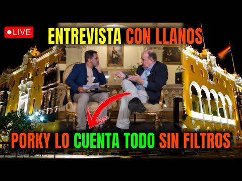 Entrevista Porky con Fernando Llanos - Rafael Lopez Aliaga en vivo