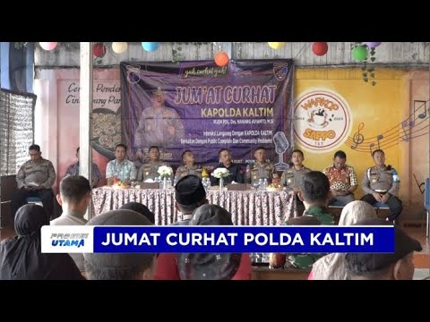 JUMAT CURHAT POLDA KALTIM