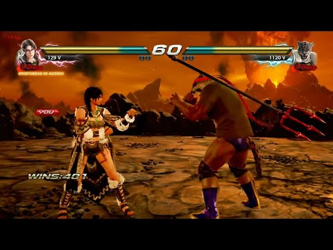 213_3 Julia Chana vs Armor King - Tekken 7 ( Uchiha x24 ) Online PC sin grafica