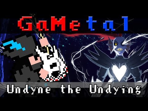 Undyne the Undying (Spear of Justice / Battle Against a True Hero) (Undertale) - GaMetal Remix