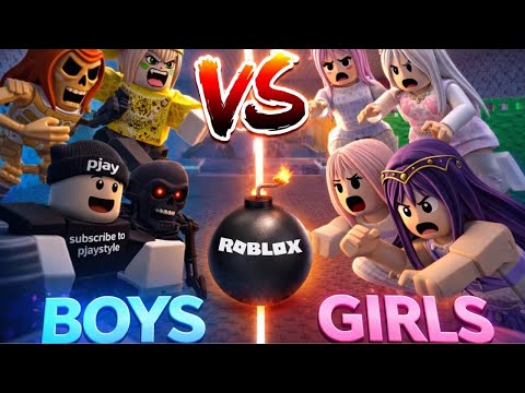 This Boys vs Girls 4v4 in Timebomb Duels Got Personal… (ROBLOX)