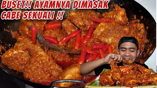 Download lagu GILA! MAKAM AYAM MASAK CABE PEDAS DARI LOMBOK! mp3